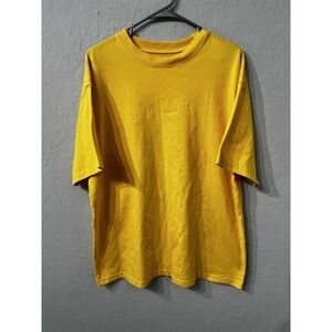 Yellow Label Co. Yellow Heavyweight T-Shirt - Men's Size L